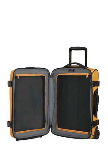 Maleta Cabina Samsonite Ecodiver LIGHT 55x35 cm., codiver es una maleta que  tiene un diseño deportivo, elegante y diferente con una amplia gama de  colores. Hecha con el material 100% recycled pet