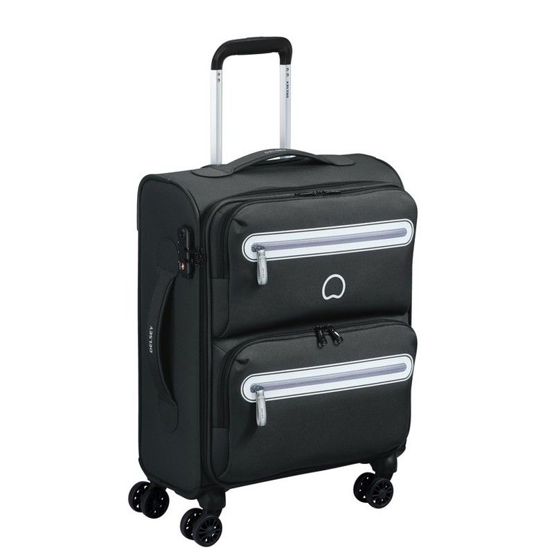 Maleta rígida del Real Madrid de 55cm. de alto. Apta para viajar en cabina.