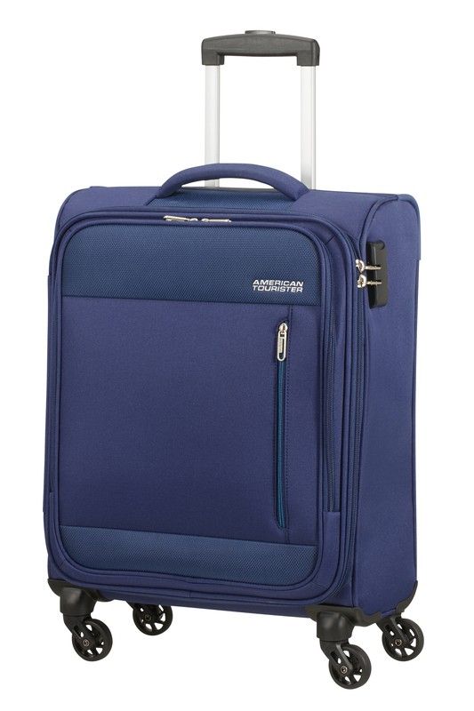 Maleta cabina 4 ruedas American Tourister Heat Wave 55cm., Maleta American  Tourister Heat Wave fabricada con materiales resistentes para todo tipo de  viajes. La maleta American Tourister Heat Wave está equipada con