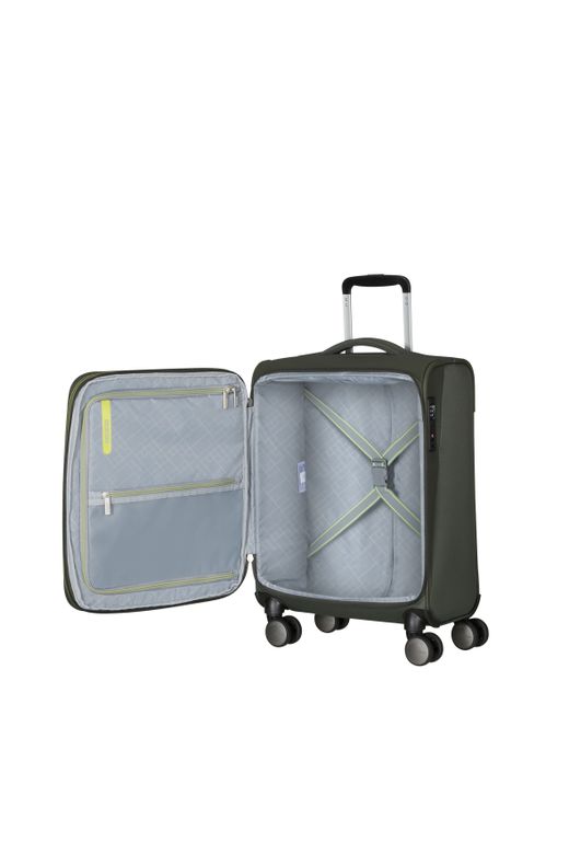 Maleta Cabina 4 ruedas American Tourister WANDERLITE S 55 cm.
