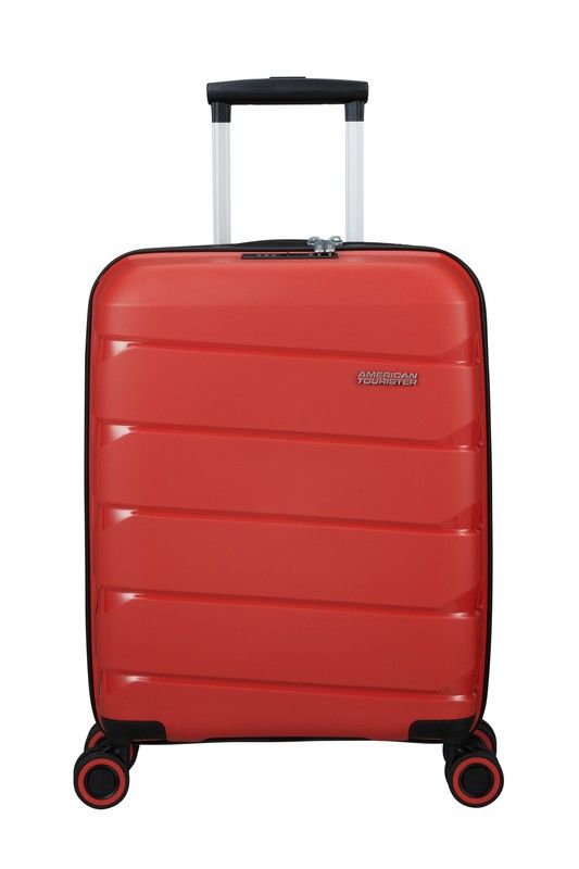 Maleta Cabina American Tourister Air Move 55 cm., Dimensiones 40 x 55 x 20,  Material Polipropileno, Peso 2,4 KG, Volumen 32,5 L, 4 ruedas dobles,  Candado combinación TSA, Garantía 3 Años, Tejido