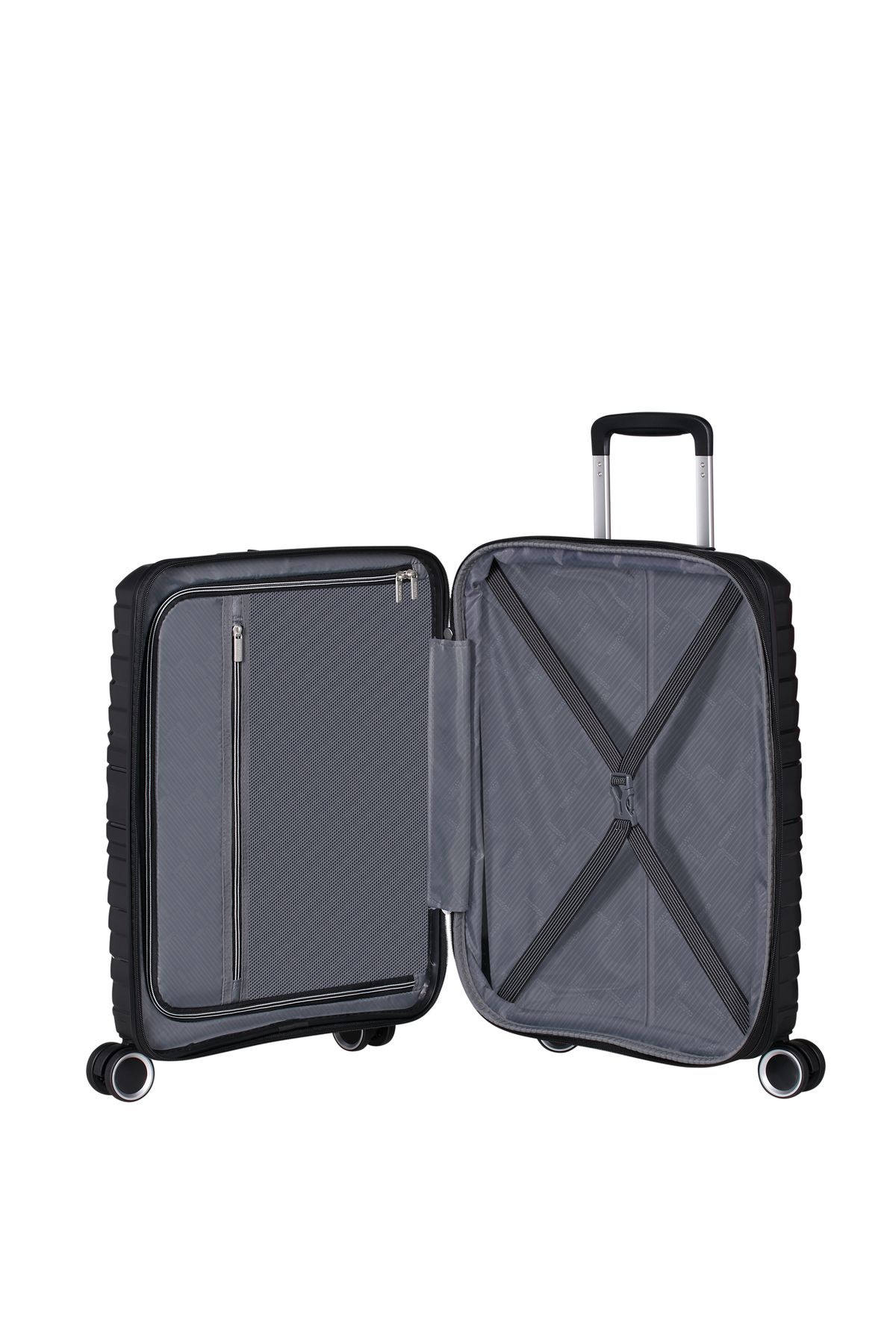 アマアマ55　セミダブル　硬め 極厚　20cm 高反発　ブラック Maleta Cabina American Tourister Flytwist 55 cm. Dimensiones: 40 x