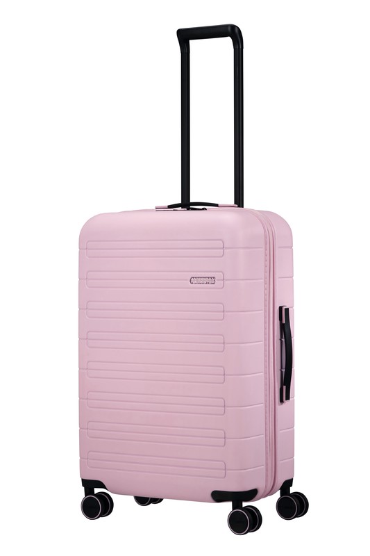 Maleta de viaje extensible mediana M-66cm-23kg de ABS rosa dorada Marina