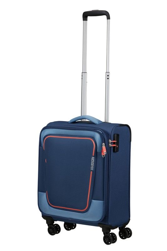 American Tourister Disney Wavebreaker 55 koffer mickey check