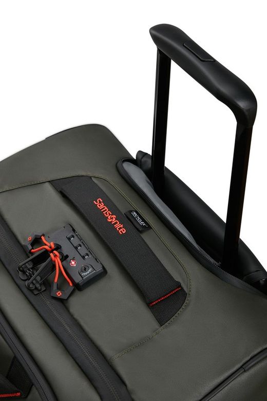 Samsonite Ecodiver LIGHT 55cm cabin backpack suitcase with 2 wheels.