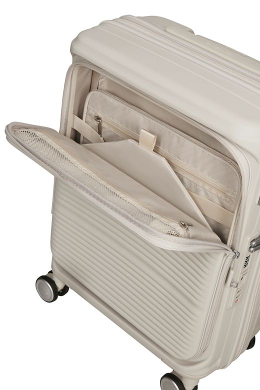 Maleta Cabina Samsonite Paralux HS 4 ruedas 55 cm. EXP.