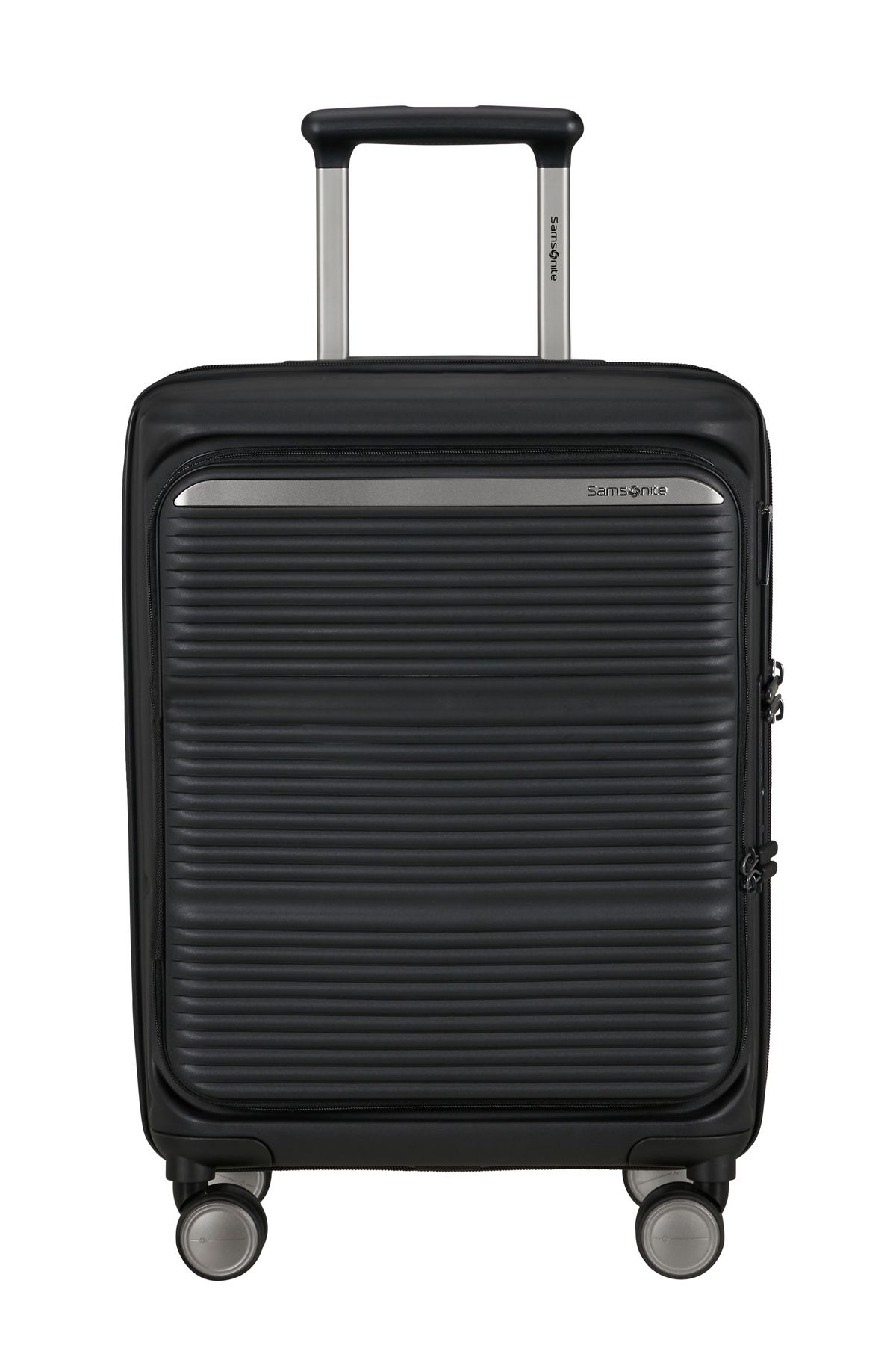 Maleta Cabina Samsonite Paralux HS 4 ruedas 55 cm. EXP. Black
