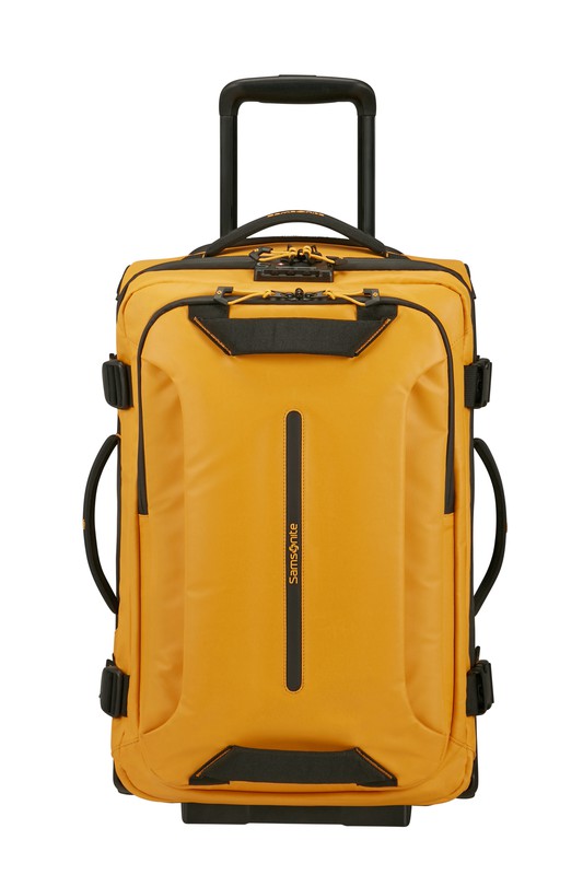 Maleta Cabina Samsonite Ecodiver cm., codiver es una maleta que tiene un diseño deportivo, y diferente con una amplia gama de colores. Hecha con el material 100% recycled pet,