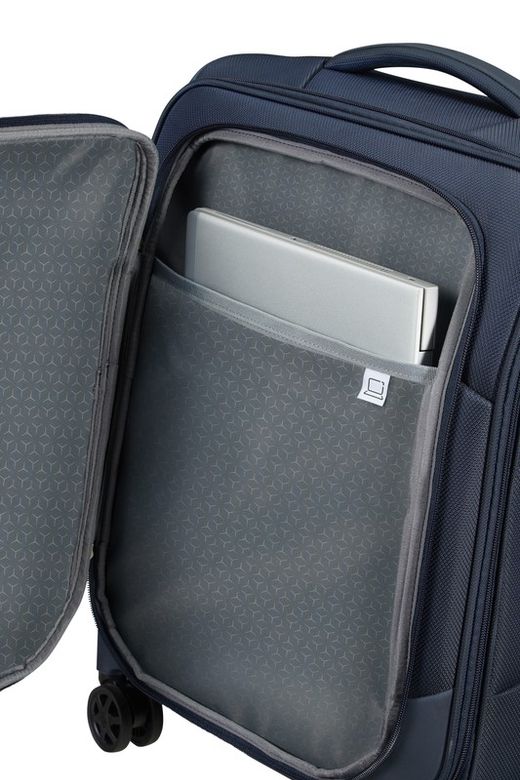 Samsonite Respark cabin suitcase 4 wheels 55 cm. for computer