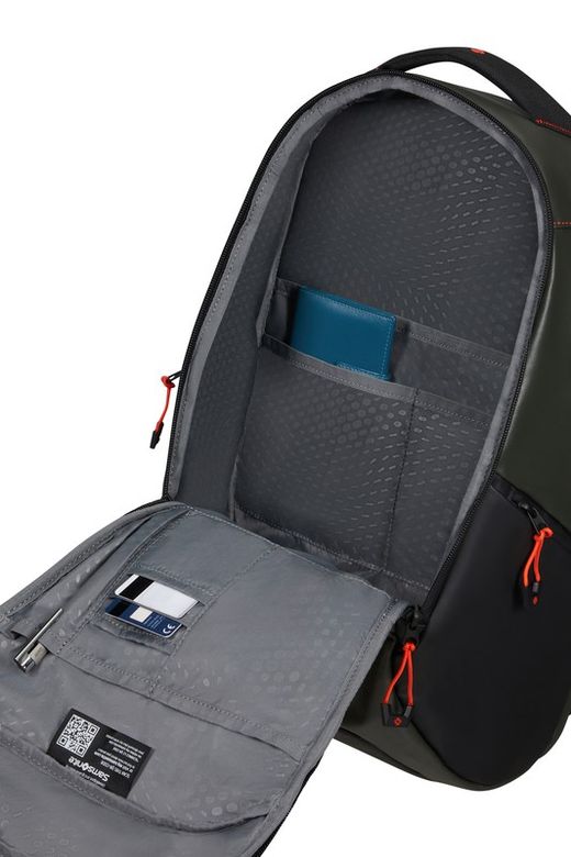 M USB backpack for Samsonite Ecodiver 15.6" computer, 18L