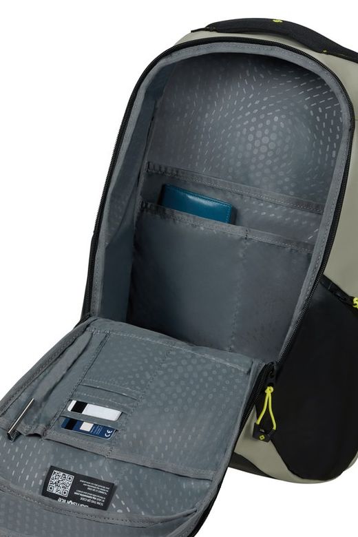 M USB backpack for Samsonite Ecodiver 15.6" computer, 18L