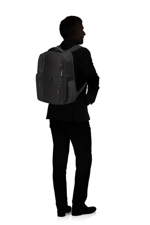 Motxilla per a portàtil de 17.3" Extensible Samsonite Biz2go amb compartiment per a roba